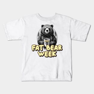 fat bear week Kids T-Shirt